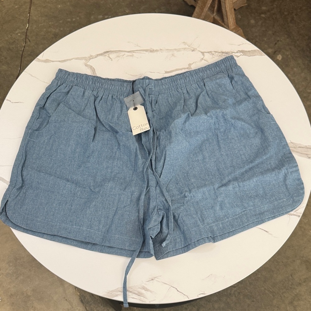 Cotton On Women's Light Blue Athletic Shorts